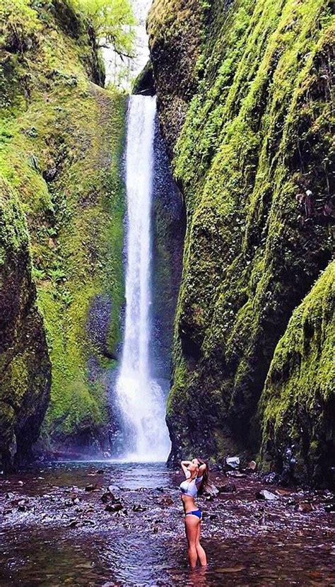 10 Amazing Waterfall Hikes In Oregon | Waterfall, Waterfall photo ...