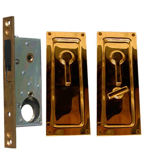 Baldwin Sliding or Pocket Door Privacy Lock - Doorware.com