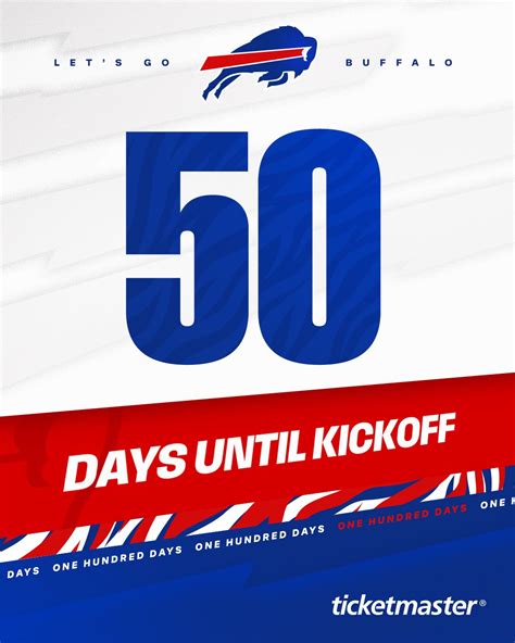 Buffalo Bills on Twitter: "It'll be here before you know it. 😎 @Ticketmaster | #BillsMafia https ...