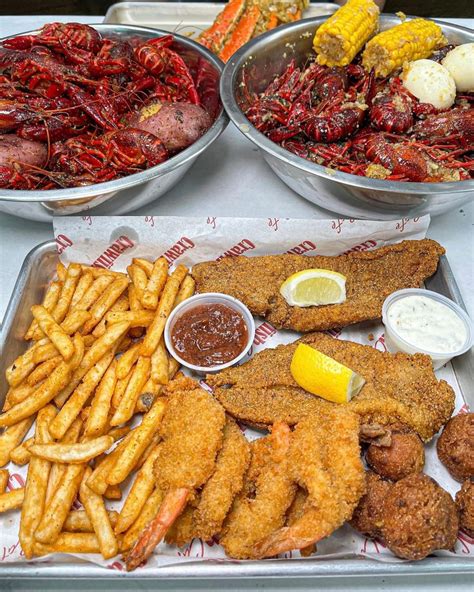 Crawfish Cafe | Seafood platter, Crawfish, Food