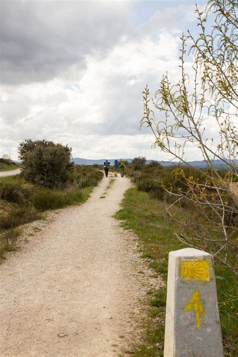 Pilgrims on the Camino De Santiago Stock Photo - Image of hikers, passes: 77477782