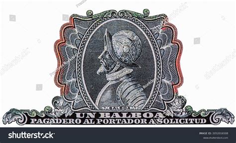 Vasco Nunez De Balboa Portrait Panama Stock Photo 2052016508 | Shutterstock