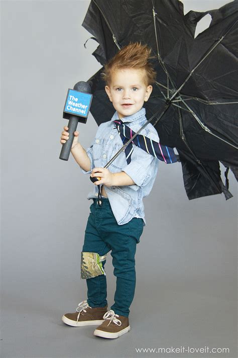 Make a NO-SEW Weatherman Costume | Make It & Love It