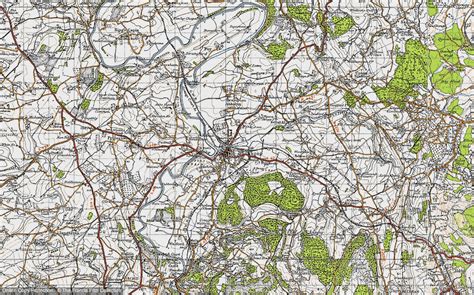 Historic Ordnance Survey Map of Ross-on-Wye, 1947