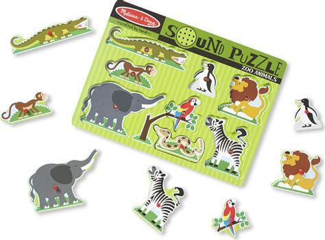 Zoo Animals Sound Puzzle - Kiddlestix Toys