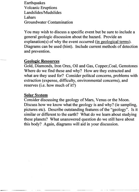 Geology research paper topics - sgasd.x.fc2.com