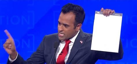 Vivek’s Notepad from the Debate is absolute golden : r ...