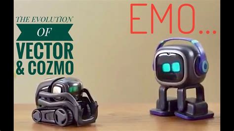 EMO Ai DESKTOP PET... THE EVOLUTION OF VECTOR & COZMO - First contact ...