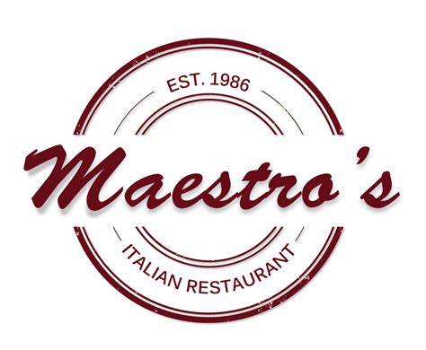 Lunch Menu - Maestro's Italian Restaurant