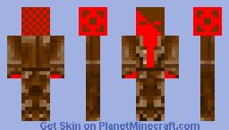 scar face Minecraft Skin