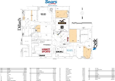 Somerset Mall Floor Plan - floorplans.click