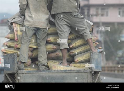 Men at Work Stock Photo - Alamy