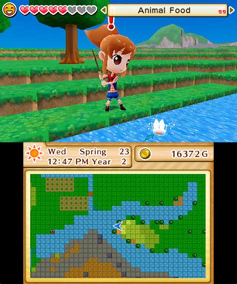 Harvest Moon: The Lost Valley (3DS) Screenshots