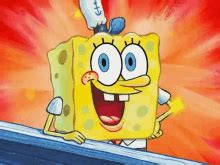 Spongebob Victory Screech GIF - Spongebob VictoryScreech Scream ...