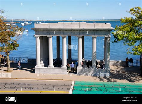 The Plymouth Rock, Plymouth, Massachusetts, USA Stock Photo - Alamy