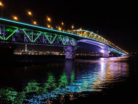 Auckland Harbour Bridge Lights