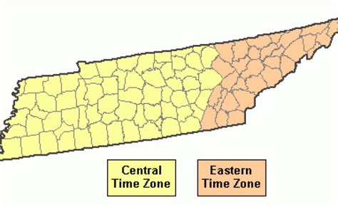 Map Of Tennessee And Surrounding States Time Zones Map World – Otosection