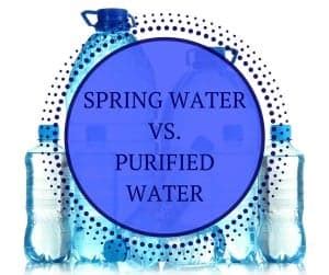 Spring Water vs. Purified Water | Lipsey Water