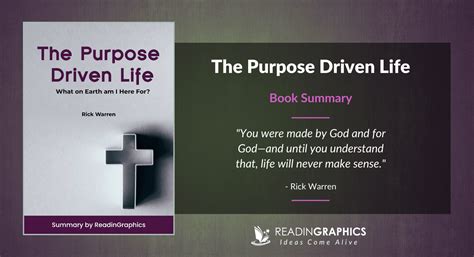 Book Summary - The Purpose Driven Life (Rick Warren)