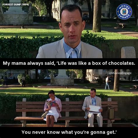 My mama always said | Movies, Forrest gump, Movie lines