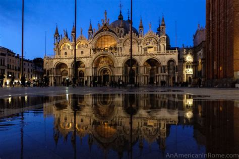 Visiting St. Mark's Basilica at Night - An American in Rome