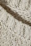 cropped heavy knitted sweater - Beige | Weekday EU