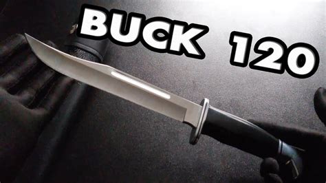 Buck 120 - Knife from Scream - Review - YouTube