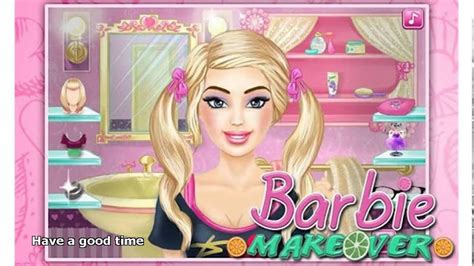 barbie makeover games - YouTube