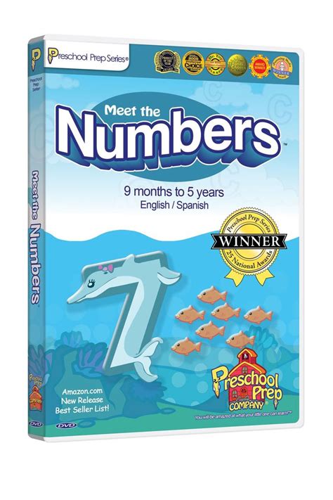 Preschool Prep Company Meet the Numbers DVD | Preschool prep, Preschool, Phonics blends