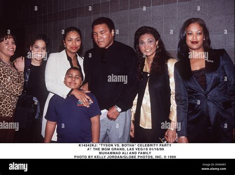 Jan. 16, 1999 - K14542KJ 01/16/99.''TYSON VS. BOTHA'' CELEBRITY PARTY AT THE MGM GRAND, LAS ...