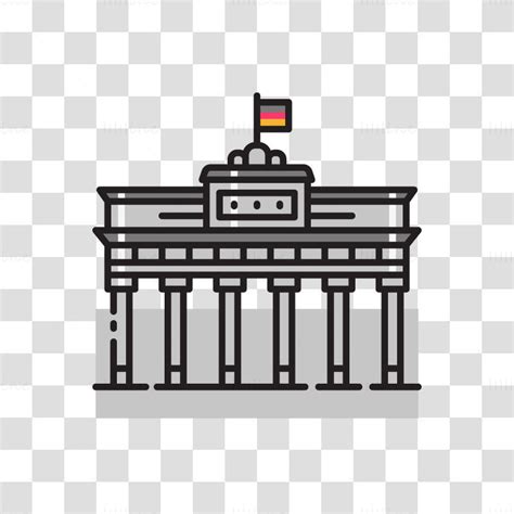 Berlin Wall vector illustration