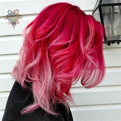 Turn Heads With This Red And Pink Hair Color: 20+ Ideas