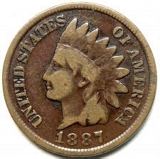 1887 Indian Head Penny Coin Value Prices, Photos & Info