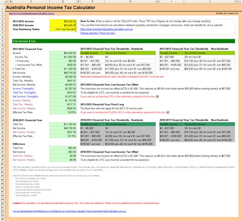 Income Tax Calculator Australia 2024 - Van Felicdad