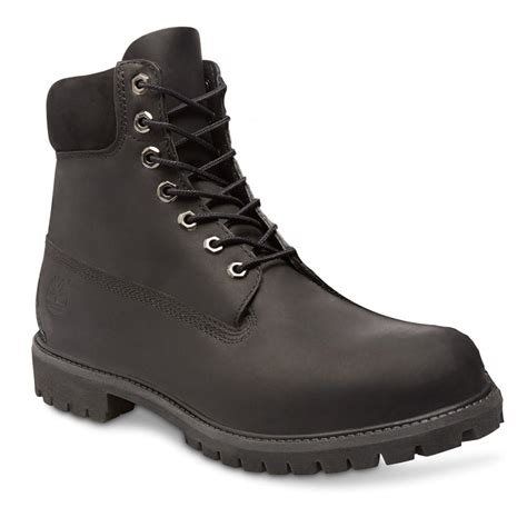 Timberland Timberland EK 6 Inch Premium Leather Black (SC-D3) 10054 Mens Boots - Timberland from ...