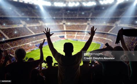 Soccer Fans At Stadium High-Res Stock Photo - Getty Images