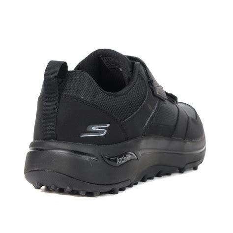 Skechers Men's GO GOLF - Front Nine Black/Grey Golf Shoes - WOOKI.COM