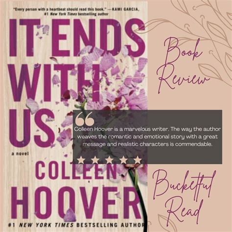 It Ends With Us (It Ends With Us, #1) By Colleen Hoover, 48% OFF