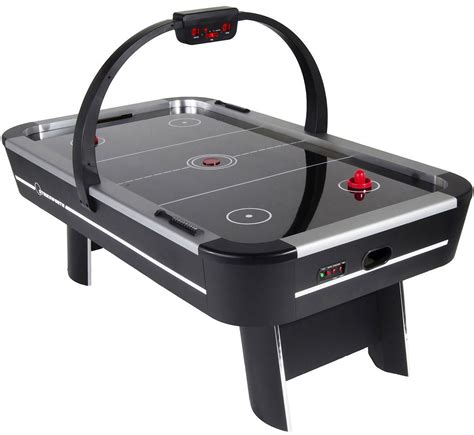 The Strikeworth Pro Ice Aluminium Air Hockey Table is a stylish 7ft ...