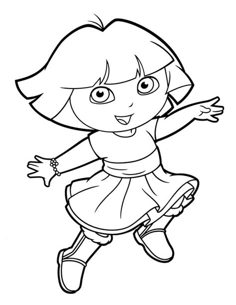 Dora Coloring - Lots of Dora Coloring Pages and Printables!