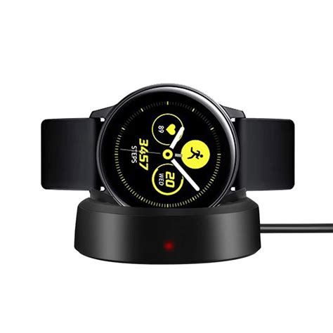 Smart Watch Wireless Charger for Samsung Galaxy Watch Active Portable Wireless Fast Charging ...