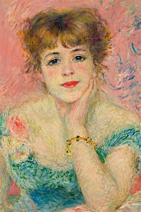 Portrait of Jeanne Samary Print Pierre-auguste Renoir Art - Etsy Canada in 2023 | Renoir, Renoir ...