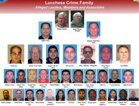 More than 30 members of Lucchese crime family plead not guilty to N.J. racketeering, conspiracy ...