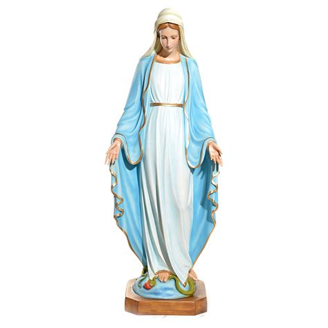 Immaculate Virgin Mary statue 145cm in fiberglass | online sales on HOLYART.com