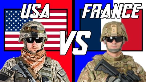 USA Vs France Military Comparison 2022 - YouTube