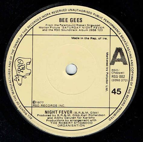 Bee Gees - Night Fever (1978, Vinyl) | Discogs