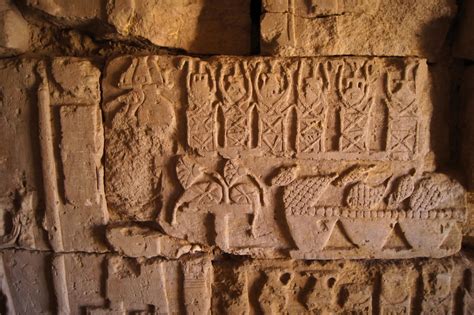 Meroe Pyramids - Wall relief inside the pyramids | These pyr… | Flickr