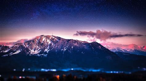 Mountains and Stars Wallpapers - Top Free Mountains and Stars Backgrounds - WallpaperAccess