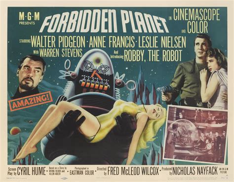 Forbidden Planet (1956), style A poster, US | Original Film Posters | 2022 | Sotheby's