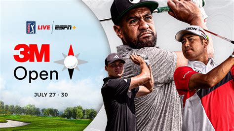 PGA TOUR LIVE on ESPN+: Exclusive Four-Stream Coverage of 3M Open ...